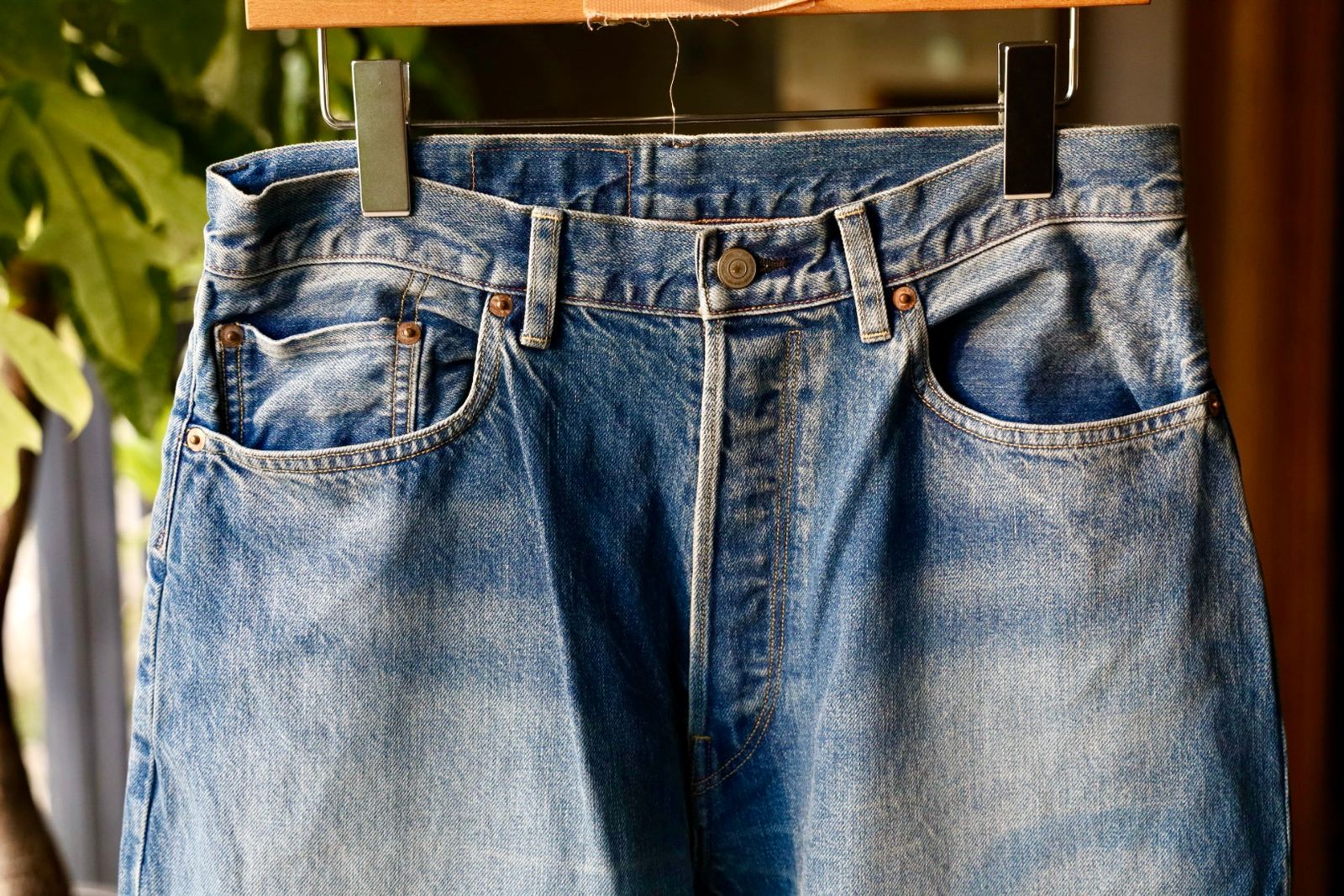 blurhms 25FW 13.5oz Denim Pants Wide(bROOTS2558F25USD)Black☆8月29日(金)新作発売！