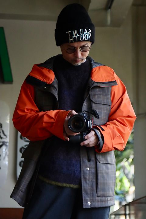 eYe JUNYA WATANABE MAN × THE NORTH FACE Wネームジャケットスタイル.2022.10.21.