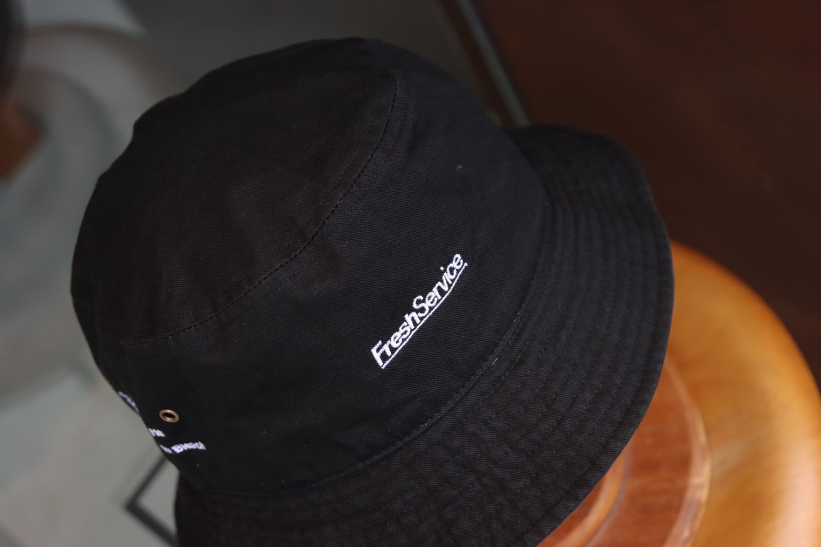 FreshService - フレッシュサービス 24SS CORPORATE BUCKET HAT(BLACK 