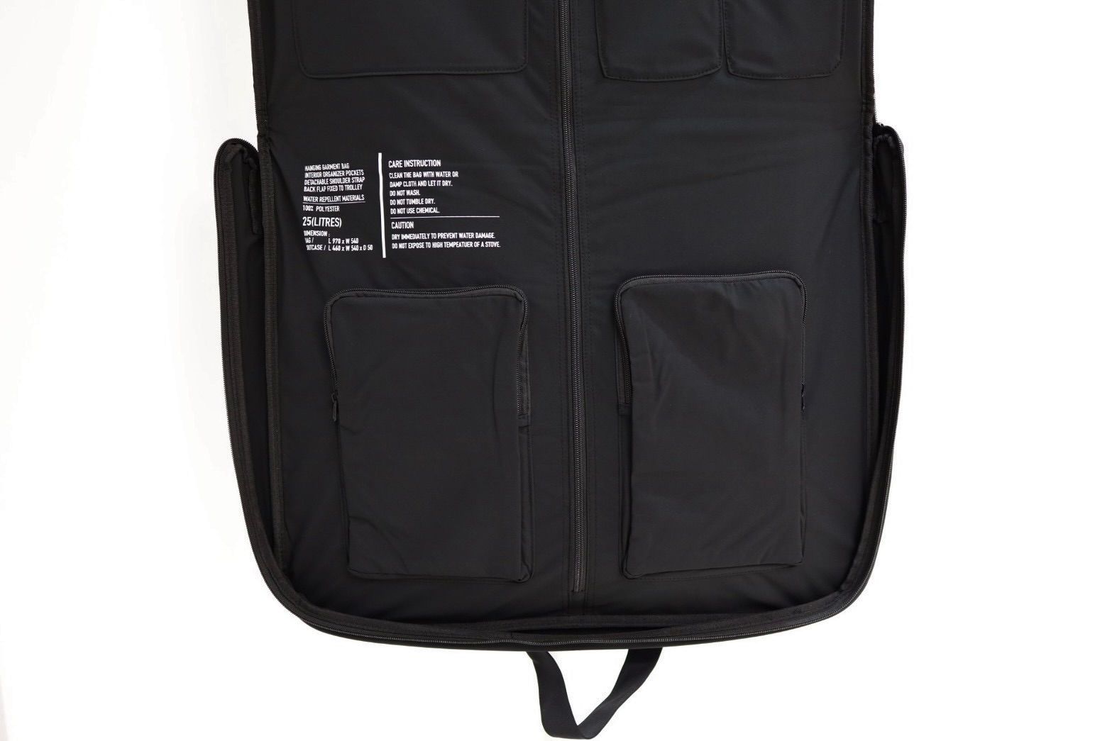 フレッシュサービス MULTI POCKET GARMENT BAG(FSP253-90065B)BLACK