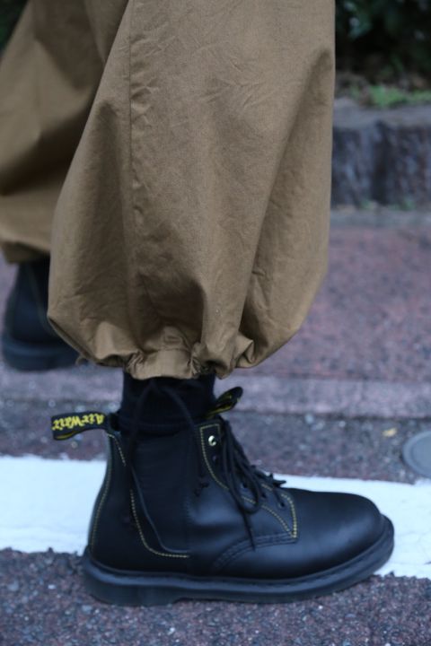 Yohji Yamamoto "BANG ON!" 新作ニットブルゾンstyle.2020.12.21.