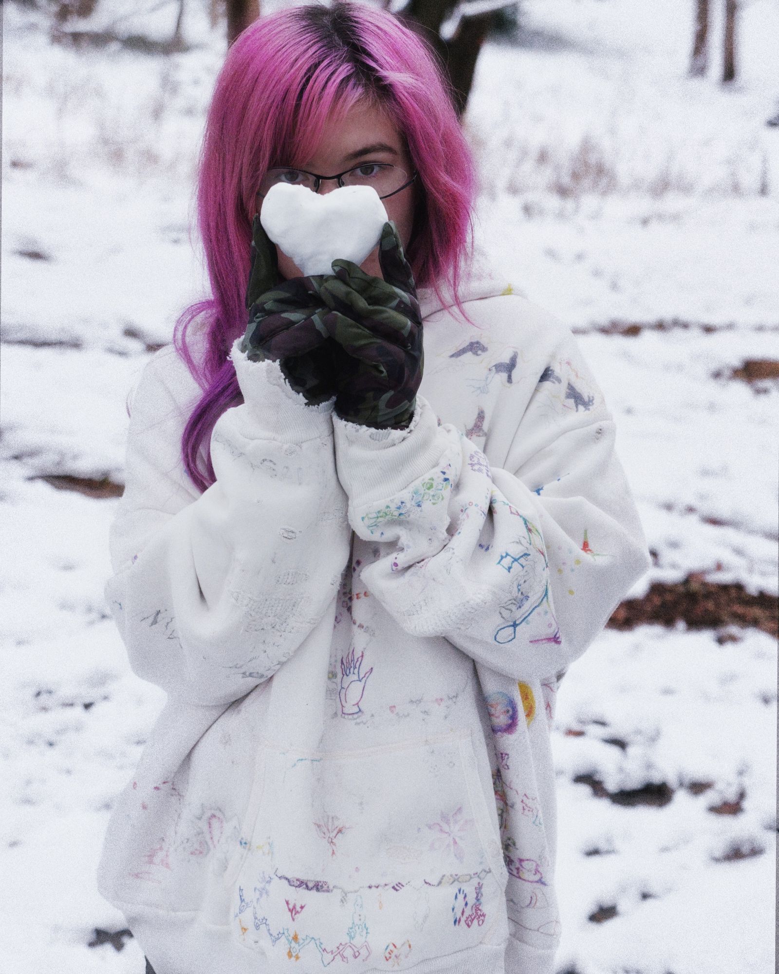 セントマイケル 26SS COCO_DOUBLE FACE HOODIE (SM-MK8-0000-C17)WHITE☆2月21日(土)10:00発売！