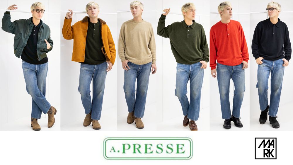 A.PRESSE 2026 Style1 4thデリバリー 1月10日(土)発売！ (店頭11:00、オンライン12:00発売)☆更新！