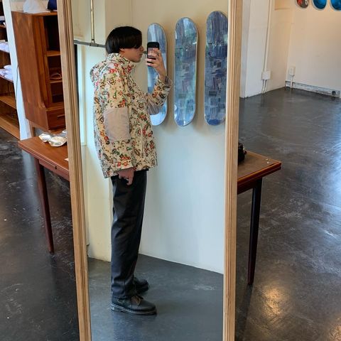 JUNYA WATANABE MAN フラワープリント アノラックパーカー style.2022.5.21.