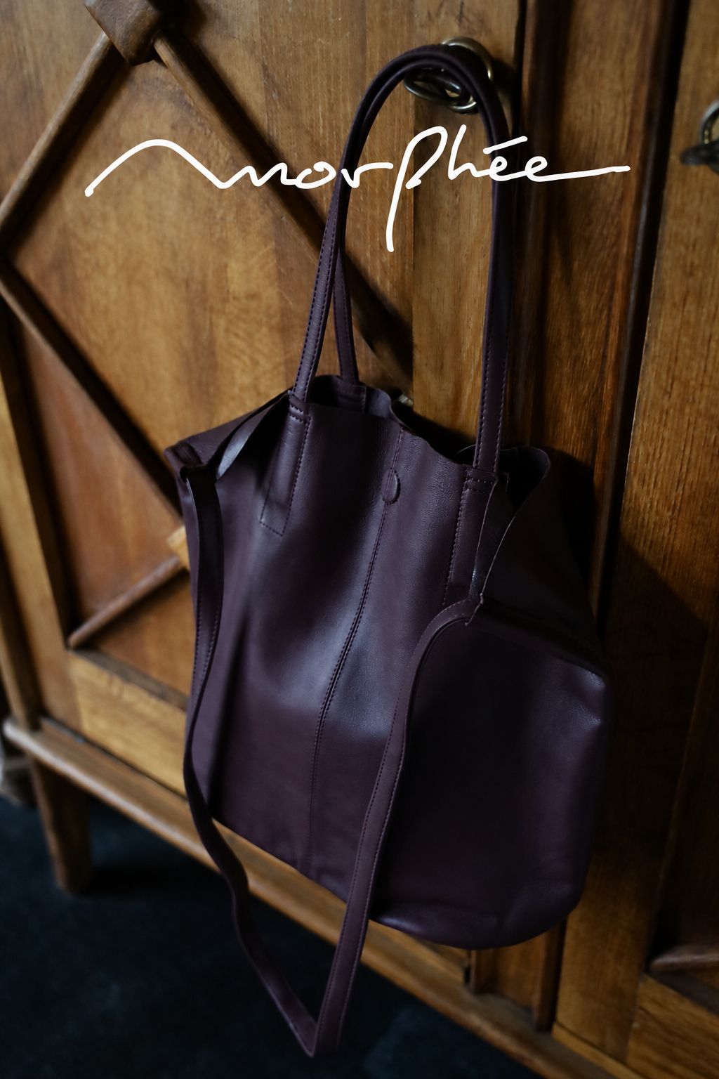 Morphee / モルフェ 3WAY MEDIUM TOTE(ML-BRG)BURGUNDY☆新作発売！
