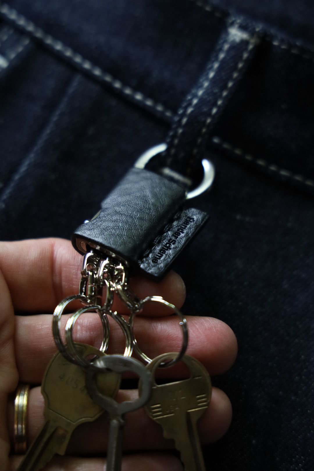 エンダースキーマ 26sa キーホルダー key ring(zw-c-krg)black☆8月8日(土)発売！