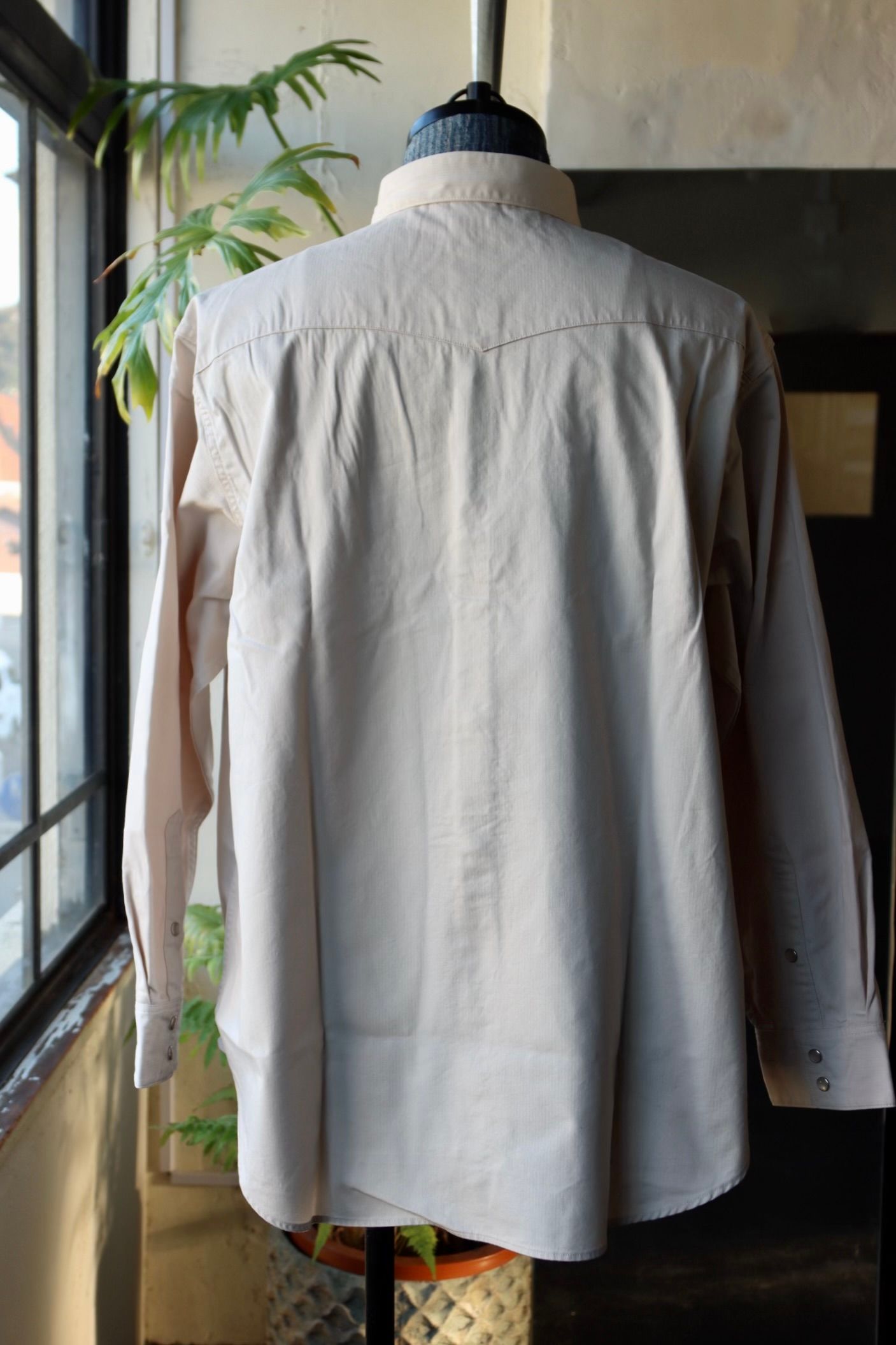 ファウンダ 25SS WESTERN SHIRT(015D251004)BEIGE