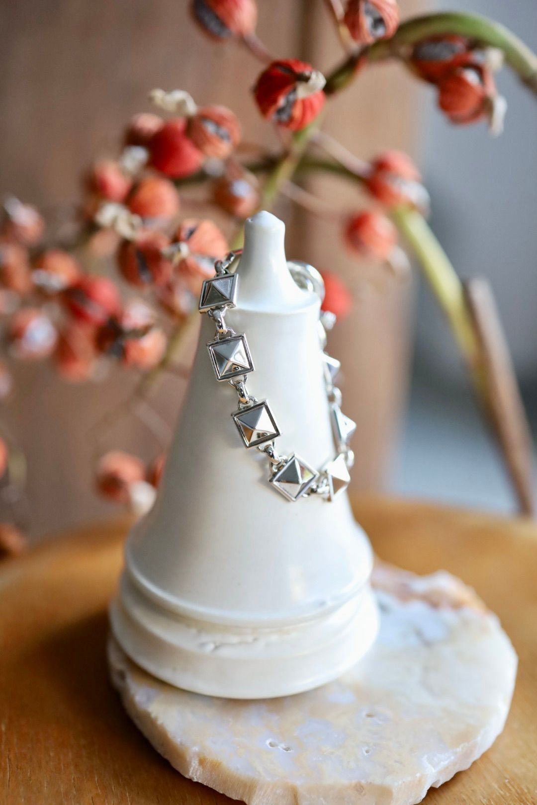 XOLO JEWELRY ブレスレット / Studs Link Bracelet -10mm- (XOB113)SILVER925☆新作発売！