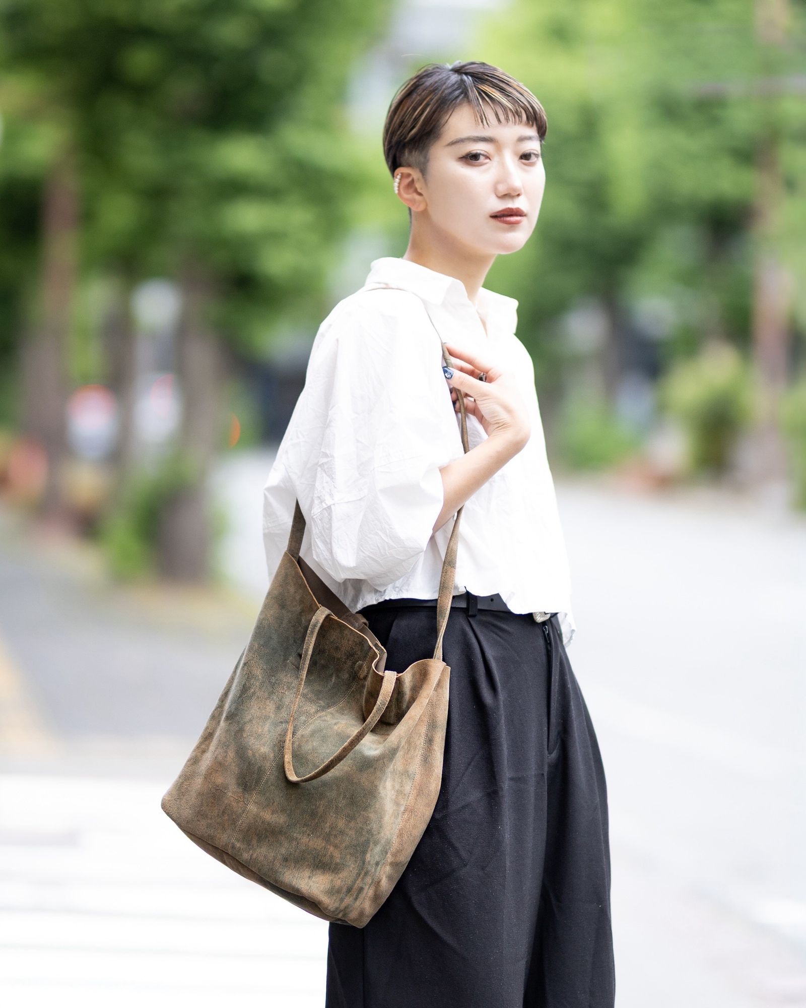 Morphee / モルフェトートバッグ 【SHORT】 3WAY MIDIUM TOTE ANTIQUE SUEDE(MS-ASRB)RUST BROWN☆新作発売！