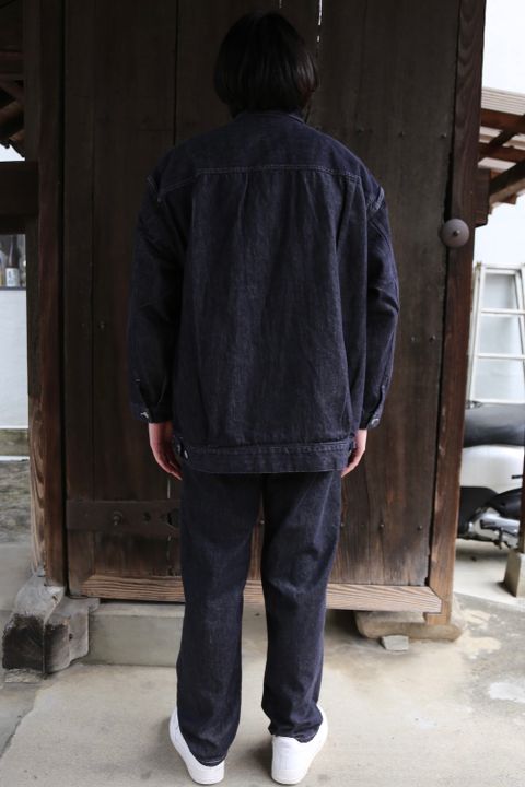 Graphpaper Colorfast Denim Blouson(GM204-30234B) style.2021.3.13.