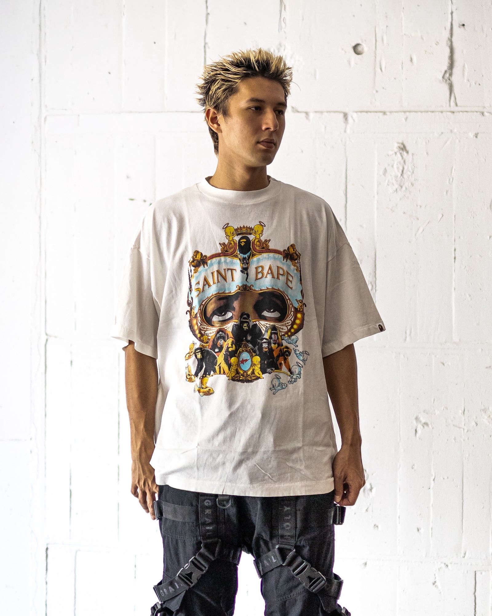 SAINT M×××××× - セントマイケル Tシャツ GENERATION BAPE_SS