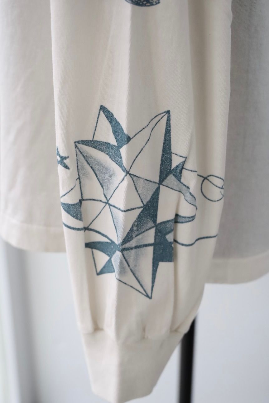 セントマイケル Tシャツ TATOO DW_LS TEE(SM-HR1-0000-C29)WHITE★9月13日(土)発売！