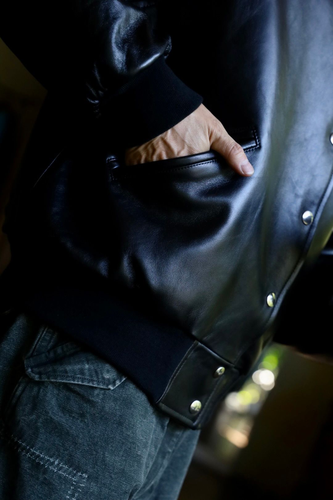 新品 A.PRESSE Leather Award Jacket サイズ3 A.PRESSE - アプレッセ Leather Award Jacket(24ААР-01-03H