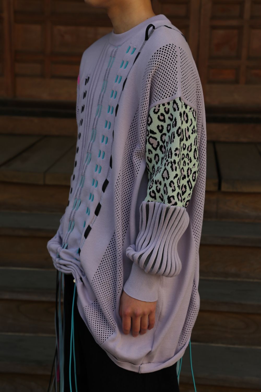 KIDILL×rurumu Drawcord Knit Pullover(KL495) style 2021.02.28 KIDILL×rurumu Drawcord Knit Pullover(KL495) style 2021.02.28