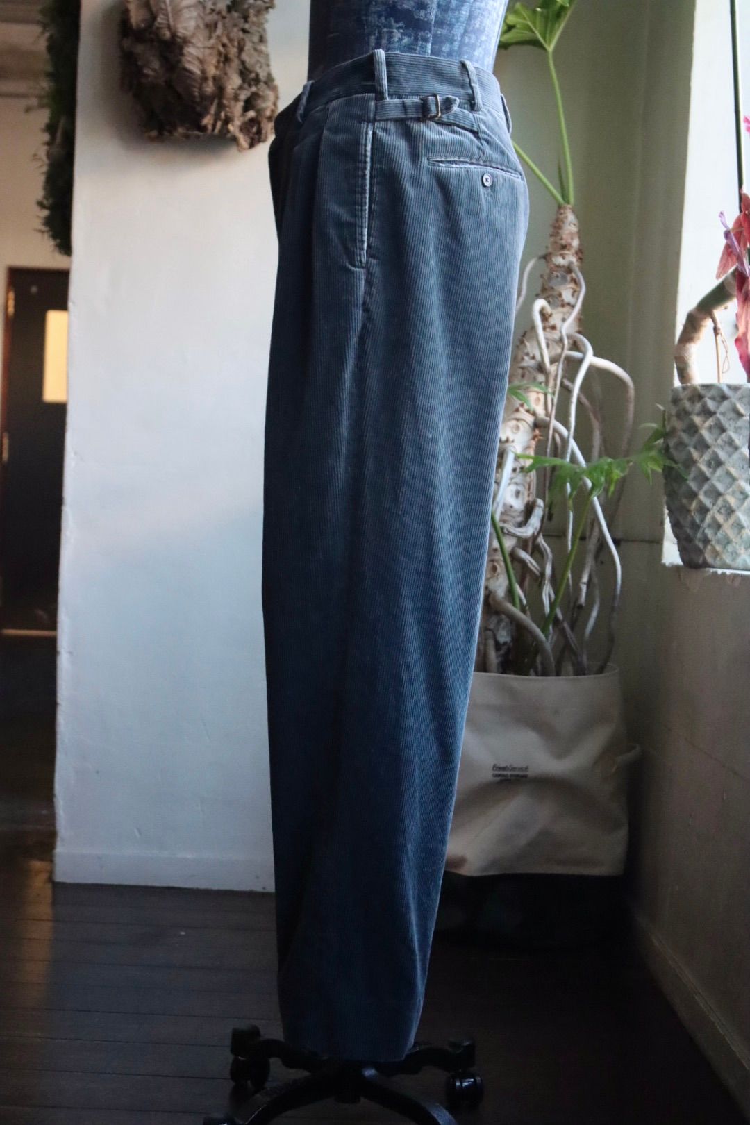 アプレッセ24SS Vintage Corduroy Trousers (24SAP-04-02H)GRAY☆12月23日(土)発売！ - 1(S)