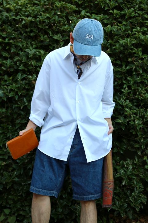 A.PRESSE Regular Collar Shirt Style.2021.7.26.