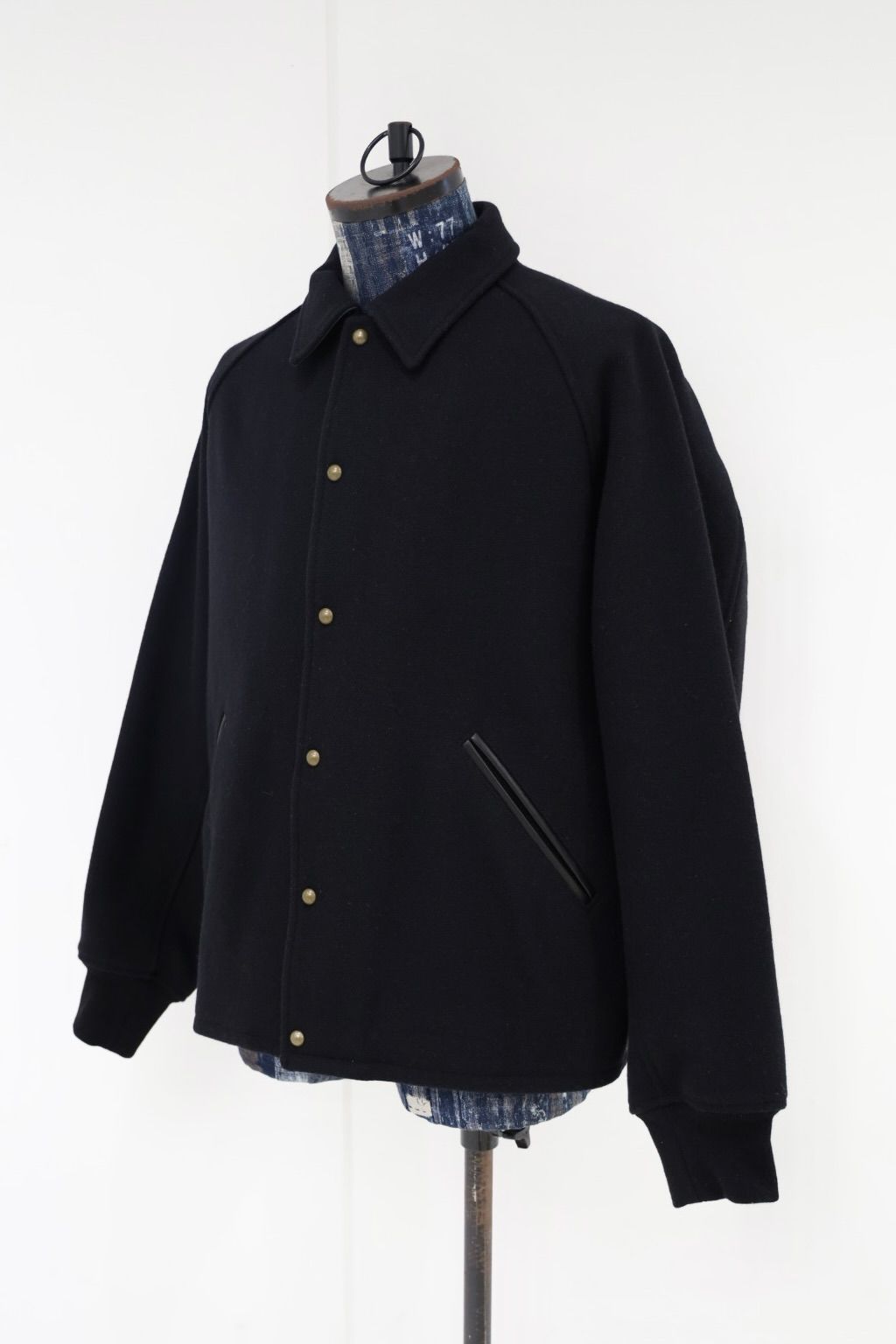 アプレッセ 2026 STYLE2 High Twist Cashmere Melton Coach Jacket(26AAP-01-16)BLACK☆8月22日(土)発売！