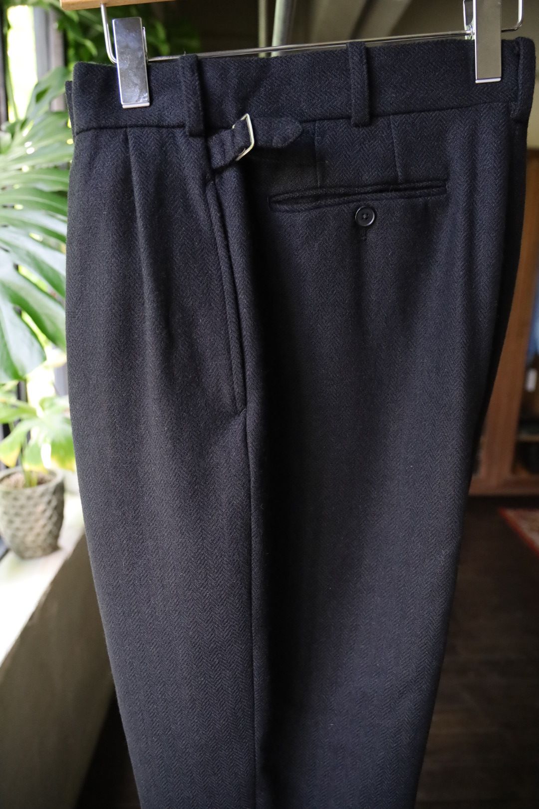 アプレッセ Tweed Trousers(24AAP-04-07H)BLACK