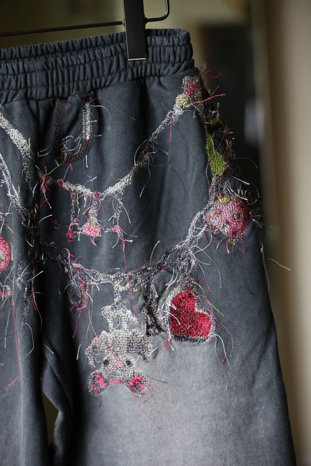 doublet 25AW  EMBROIDERED CHAIN SWEATPANTS (25AW16PT320) GREY☆8月9日(土)発売！