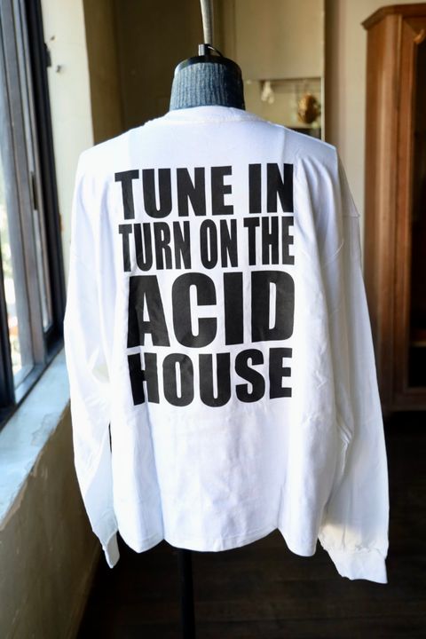 イズネスミュージック 25AW TAH LONG SLEEVE T-SHIRT (IMP6_14_TAHLS01) WHITE