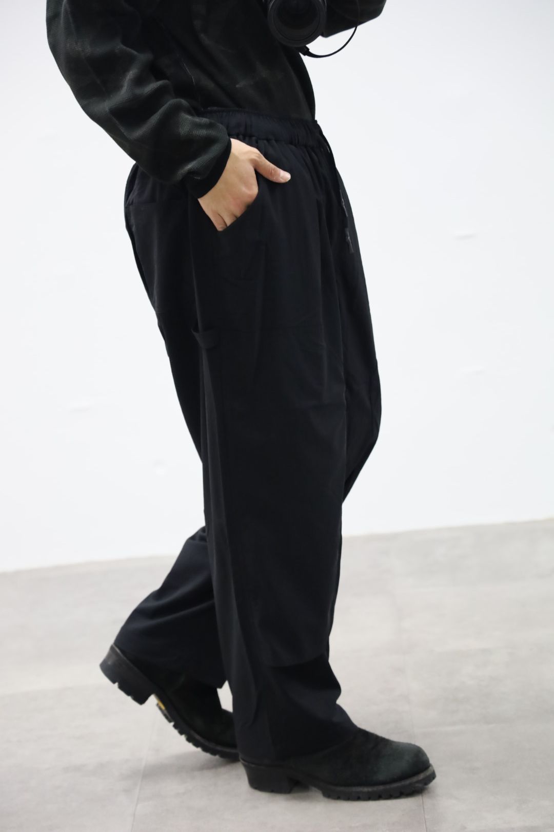 S.F.C 26SS エスエフシー NYLON DOUBLE KNEE PANTS(SFCSS26P07)Black☆2月28日(土)発売！