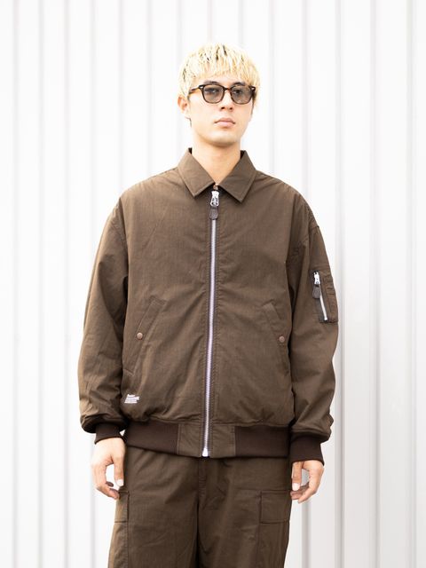 フレッシュサービス 26AW TACTICAL WOOL BOMBER JACKET(FSC263-30024)BROWN☆9月26日(土)新作発売！