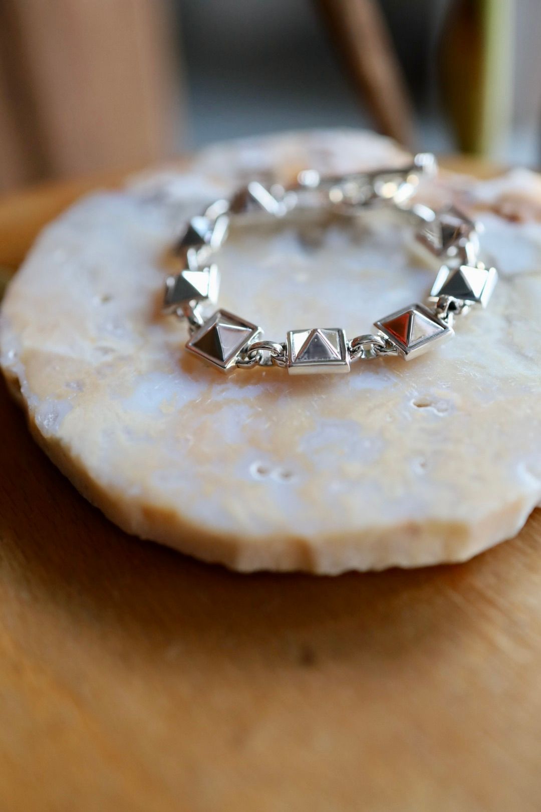 XOLO JEWELRY ブレスレット / Studs Link Bracelet -10mm- (XOB113)SILVER925☆新作発売！