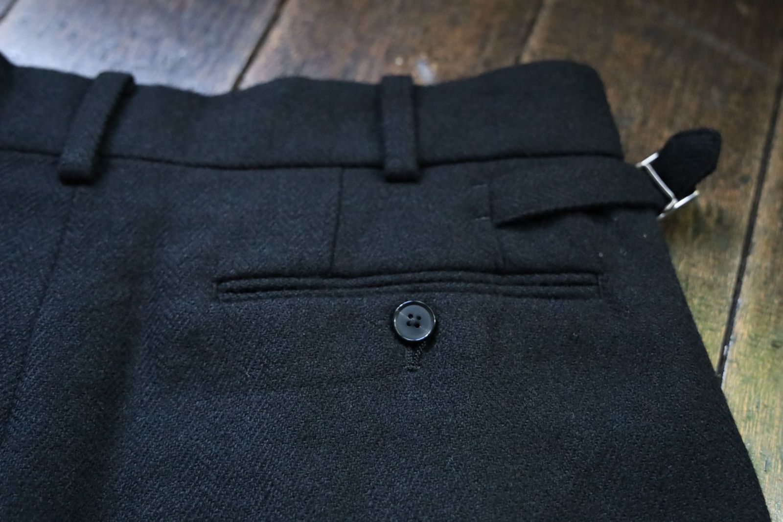 アプレッセ Tweed Trousers(24AAP-04-07H)BLACK