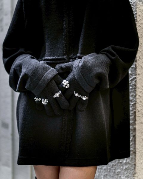 doublet 25AW GLOVES WITH RINGS style.2025.9.12