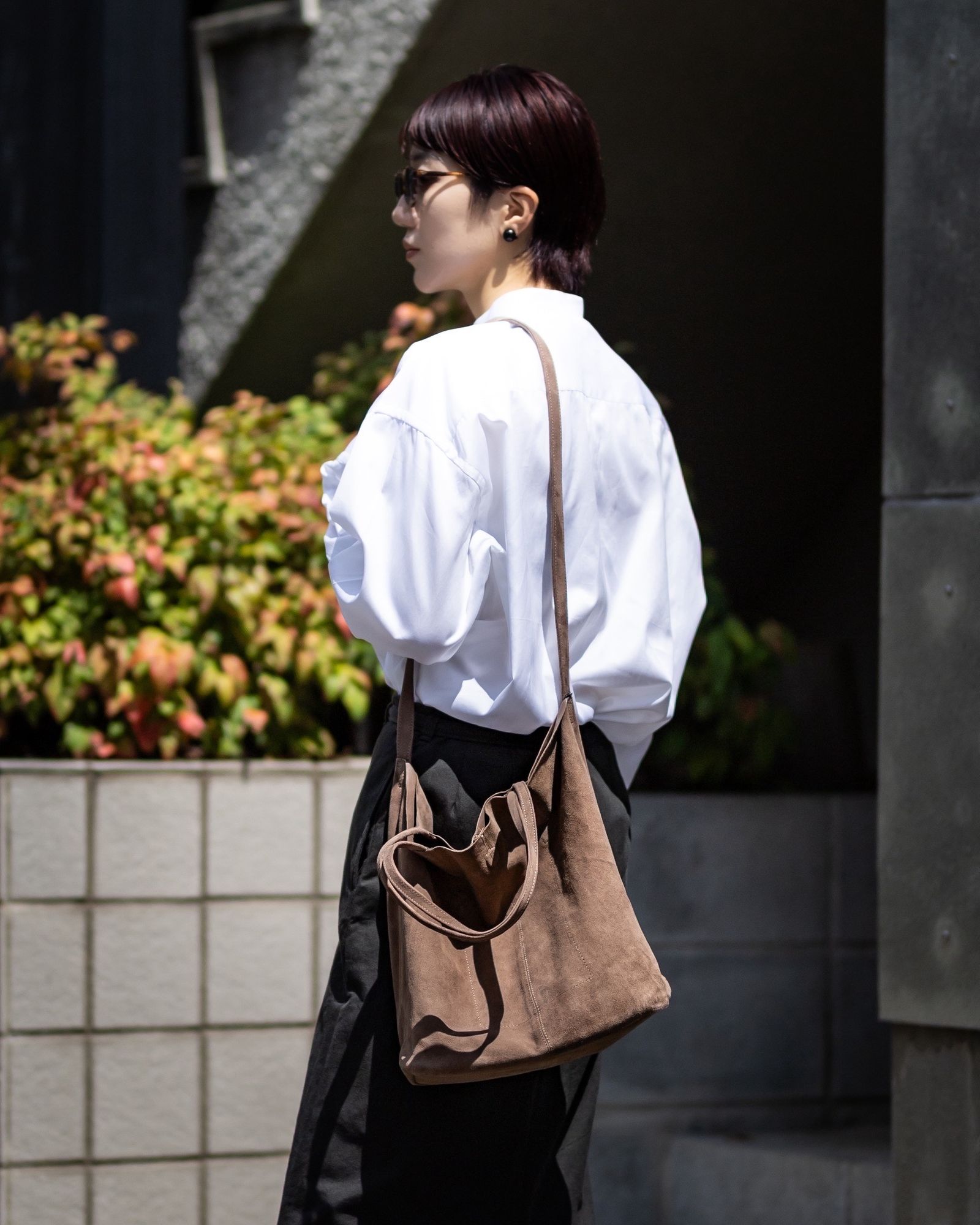 Morphee / モルフェトートバッグ 3WAY MIDIUM TOTE(LONG)SUEDE [ELEPHANT]☆新作発売！