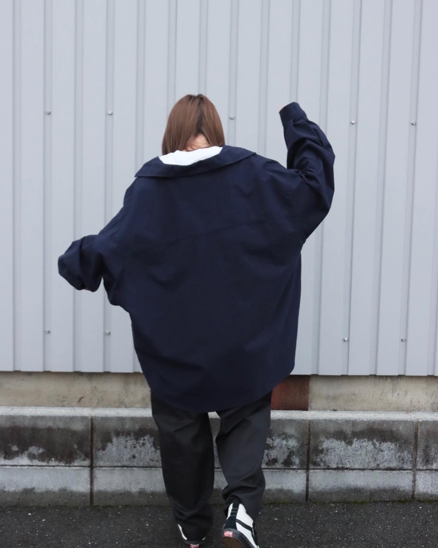 FreshService OXFORD FLAP POCKET L/S SHIRT style.2023.1.9