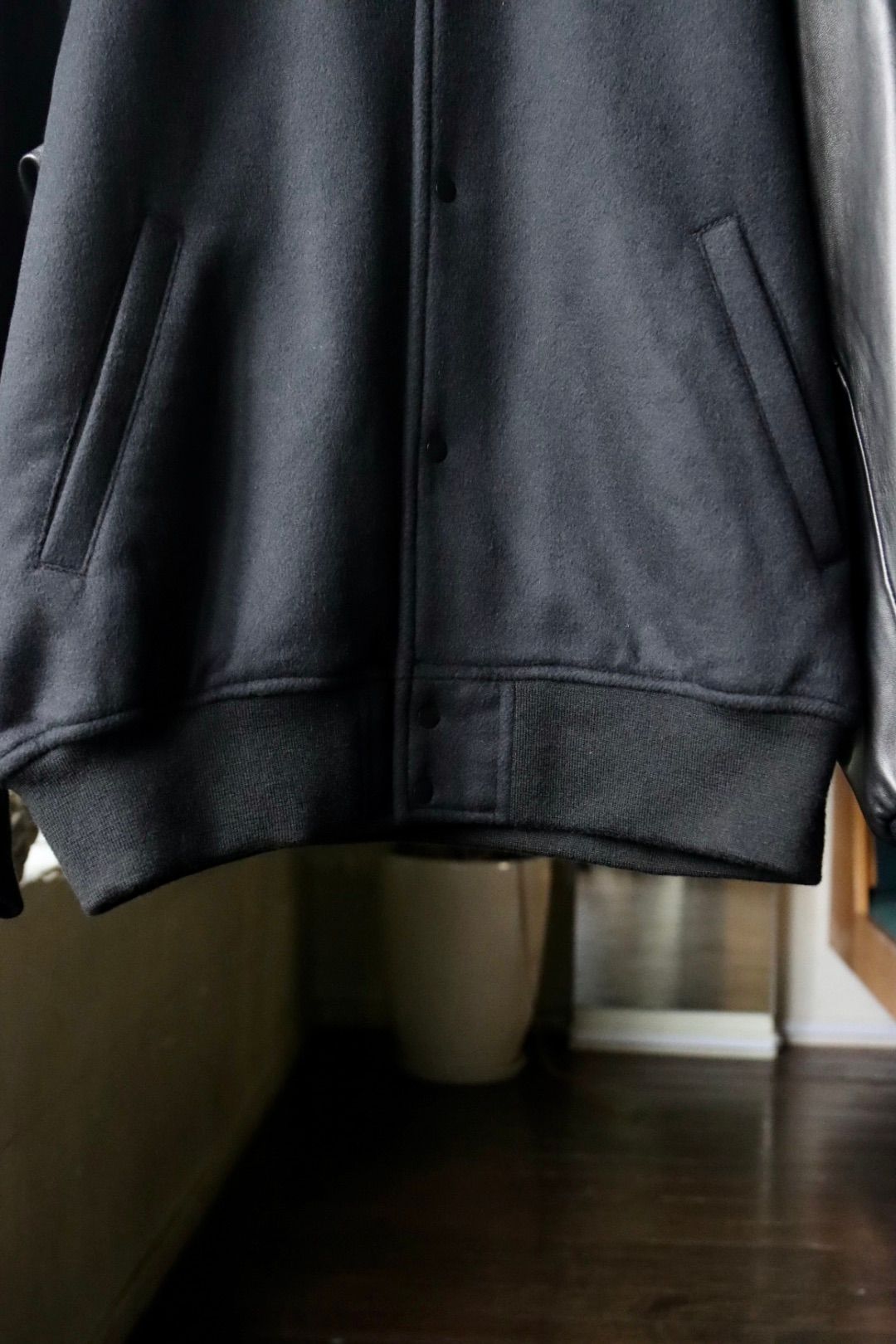 Graphpaper - グラフペーパー23AW Light Melton Stadium Jacket(GM-233