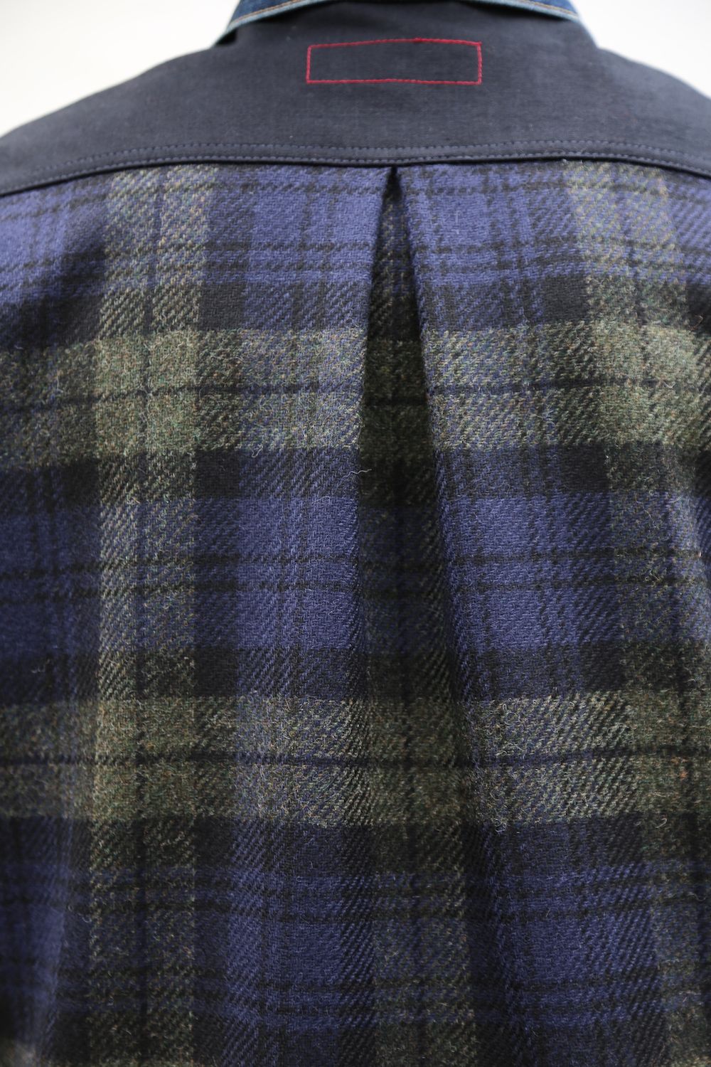 JUNYA WATANABE COMME des GARCONS MAN 綿デニム×ウールツイルチェックLevi′s Wネームジャケット style.2020.11.23.
