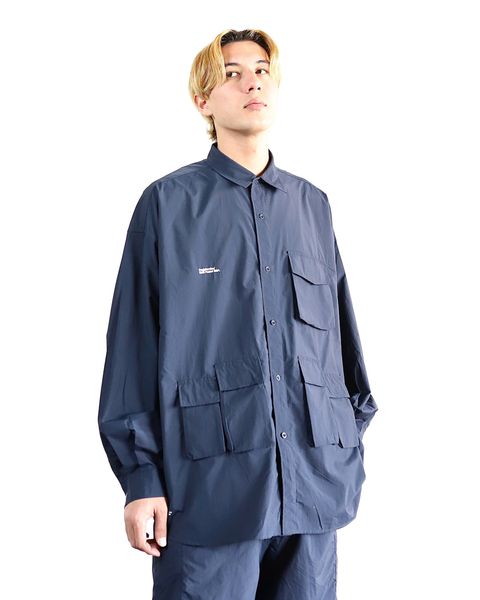 FreshService NYLON TAFFETA MULTI POCKET SHIRT,NYLON TAFFETA UPWARD CARGO POCKET PANTS style 2024.3.1