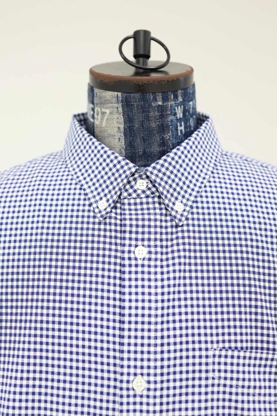 フレッシュサービス DRY OXFORD CORPORATE S/S B.D SHIRT(FSC262-50043B)NAVY PLAID☆5月16日(土)発売！
