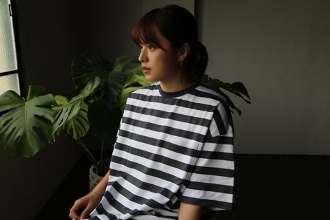 Graphpapaer Border S/S Pocket Tee style.2021.3.6.