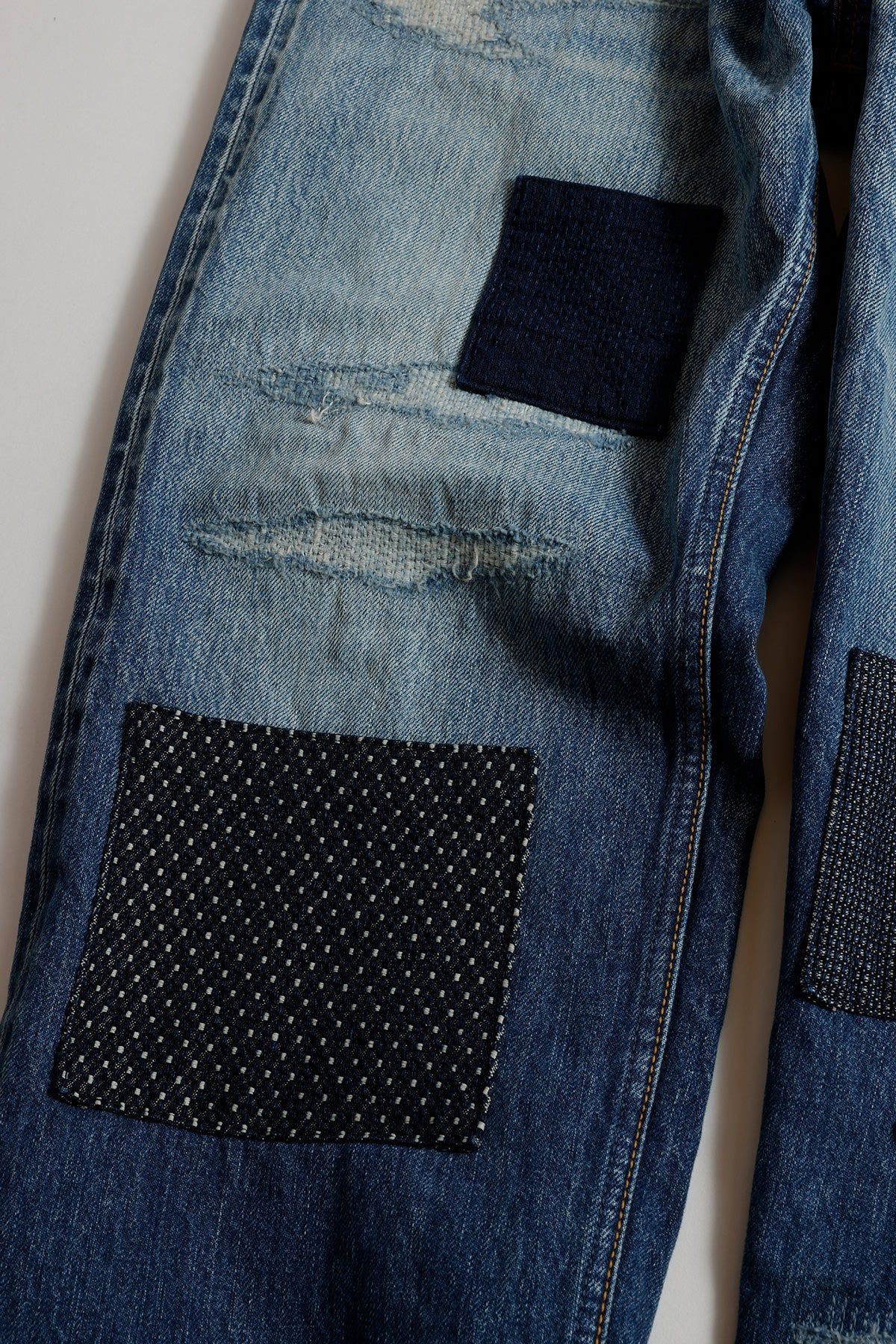 ファンダメンタル デニムパンツ CLASSIC FIT DENIM CS128 (FA25MG128)INDIGO