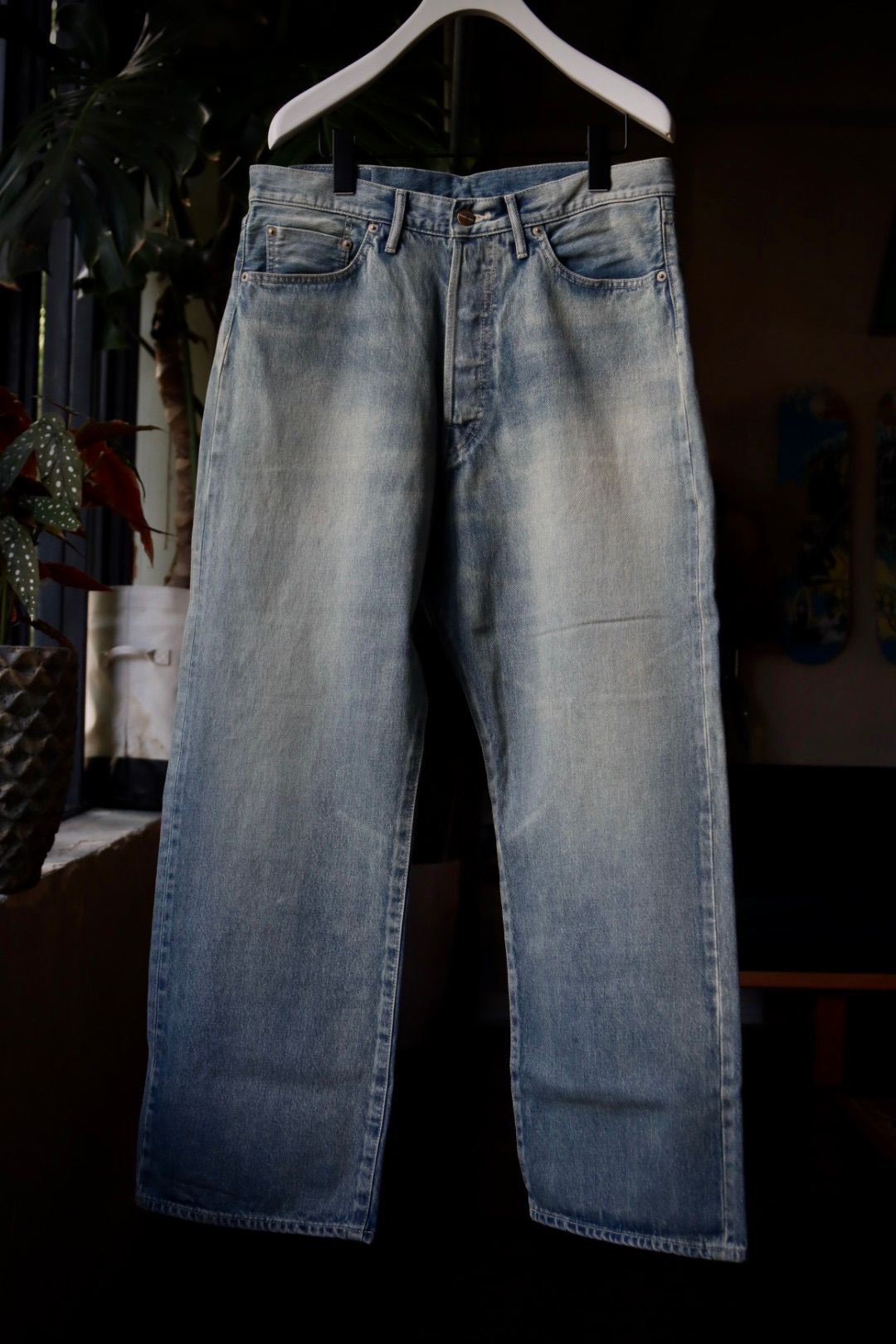 Graphpaper - グラフペーパー23AW Selvage Denim Five Pocket wide