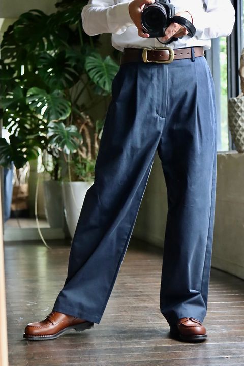 アプレッセ22FW Chino Trousersスタイル