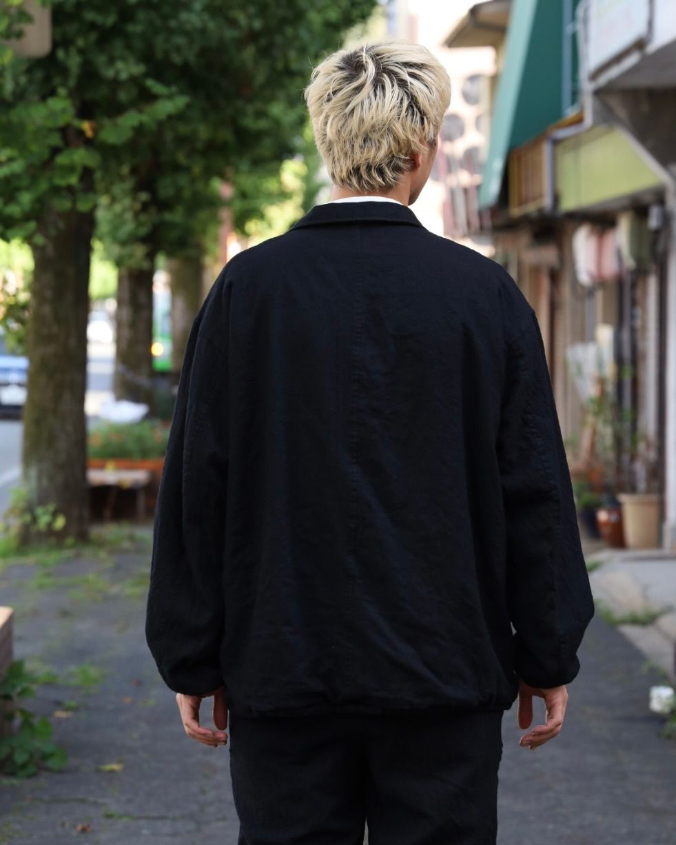 COMME des GARCONS HOMME ウールサージ製品縮絨3Bジャケット MARKスタイル