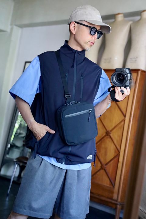 フレッシュサービス UTILITY SLING BAG(FSP253-90069)NAVY☆新作発売！