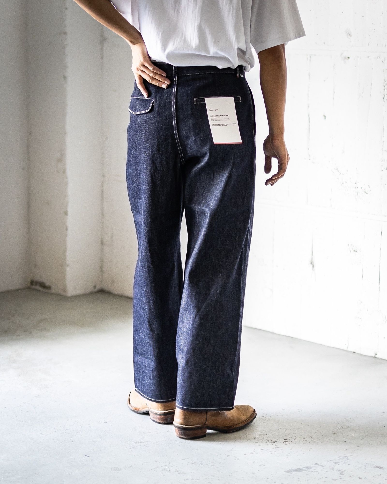 ブルドッグ  グラフペーパー 20SS Compact Ponte Wide Chef Pants – Graphpaper KYOTO｜グラフ