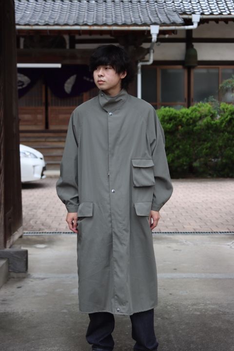 YOKE DESERT STORM OVERCOAT(YK21AW0239C) style. 2021.09.27.