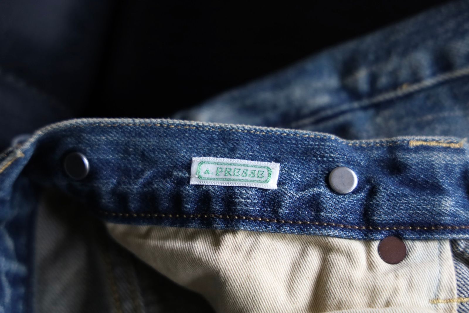 アプレッセ 2025 STYLE2 No.22 Washed Wide Denim Pants(AP-4003)INDIGO☆9月13日(土)発売！