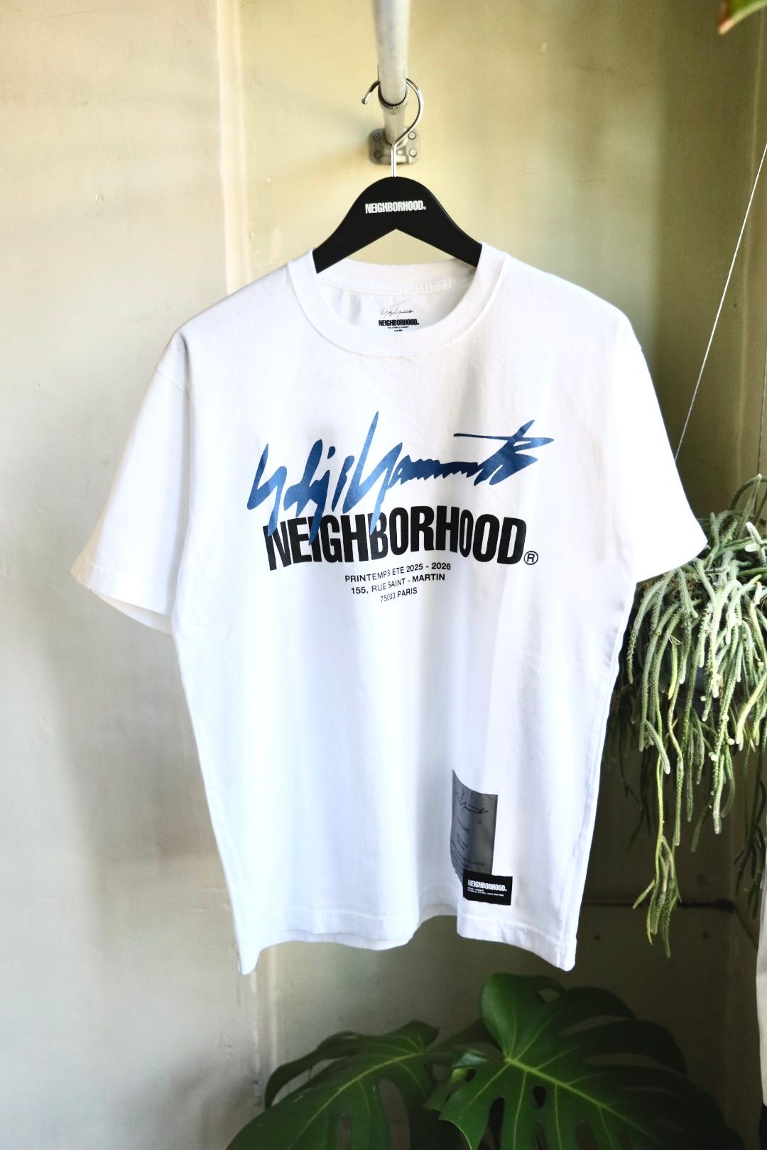 Yohji Yamamoto × NEIGHBORHOOD TEE SS-2(HK-T97-997)WHITE★12月6日(土)発売！