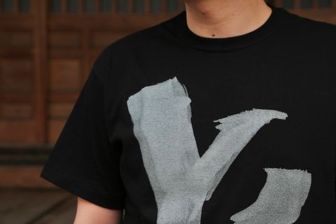 Y's BANG ON! Y'sロゴプリントTシャツ(YA-T32-052-3-02) style.2021.6.5