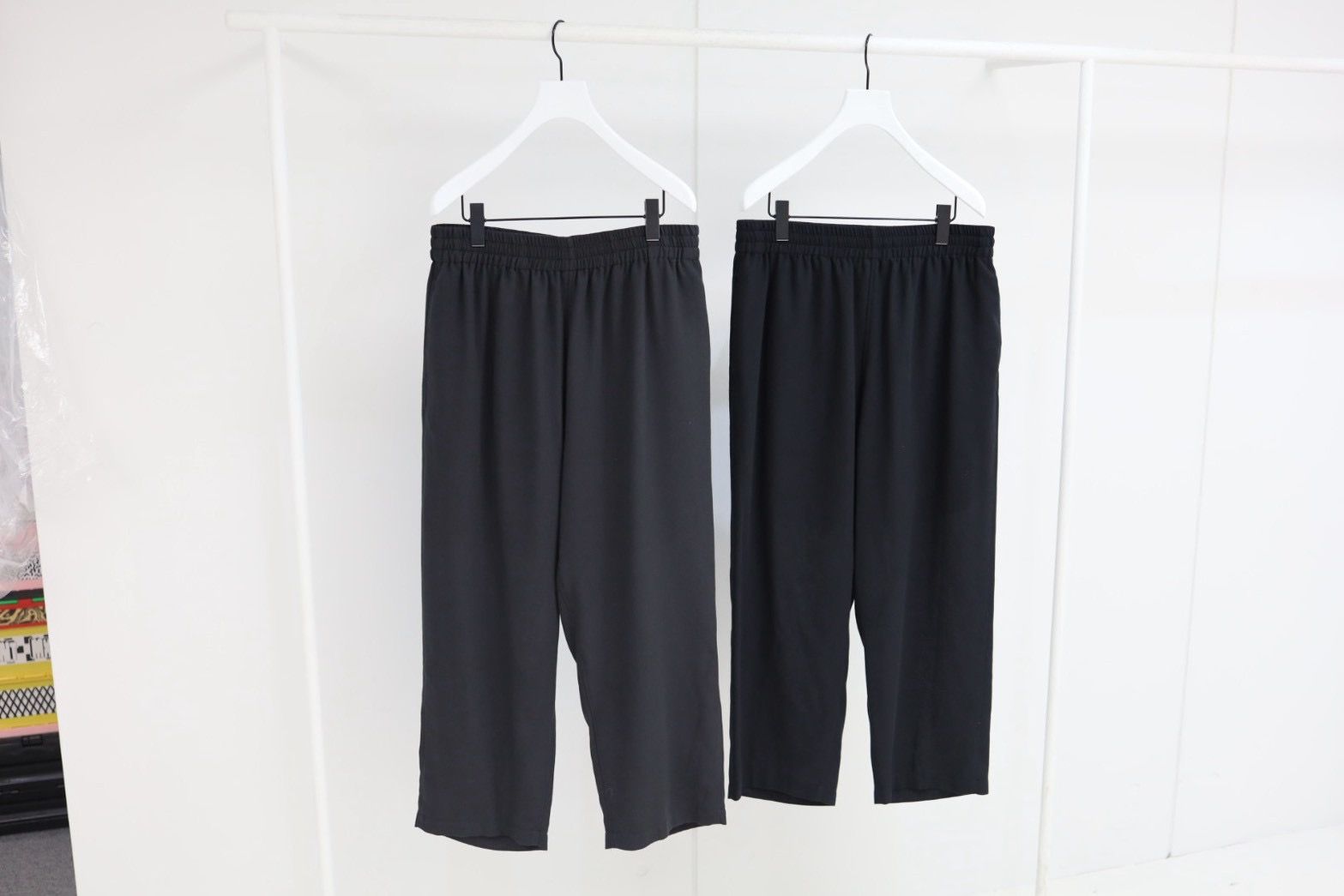 グラフペーパー 26SS Viscose Viyella Sleeping Easy Pants(GM261-40458)BLACK☆3月14日(土)発売！