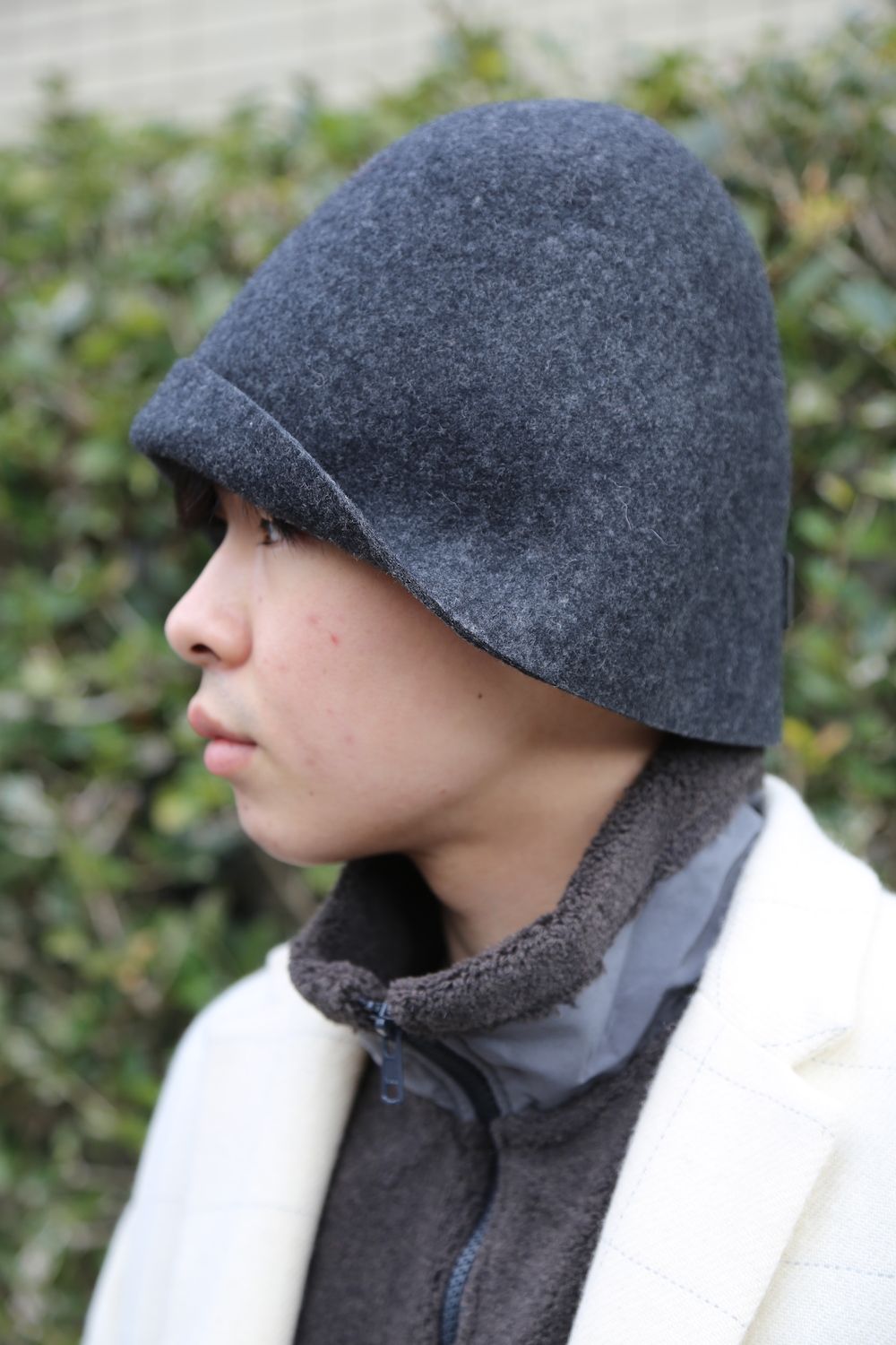 Dulcamara リフレクターツイードセットアップ"off White" style 2020.12.27.
