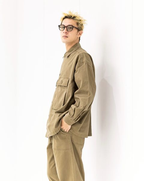 FreshService UTILITY FATIGUE SHIRT(GREEN(TAN))10月11日(土)新作発売！