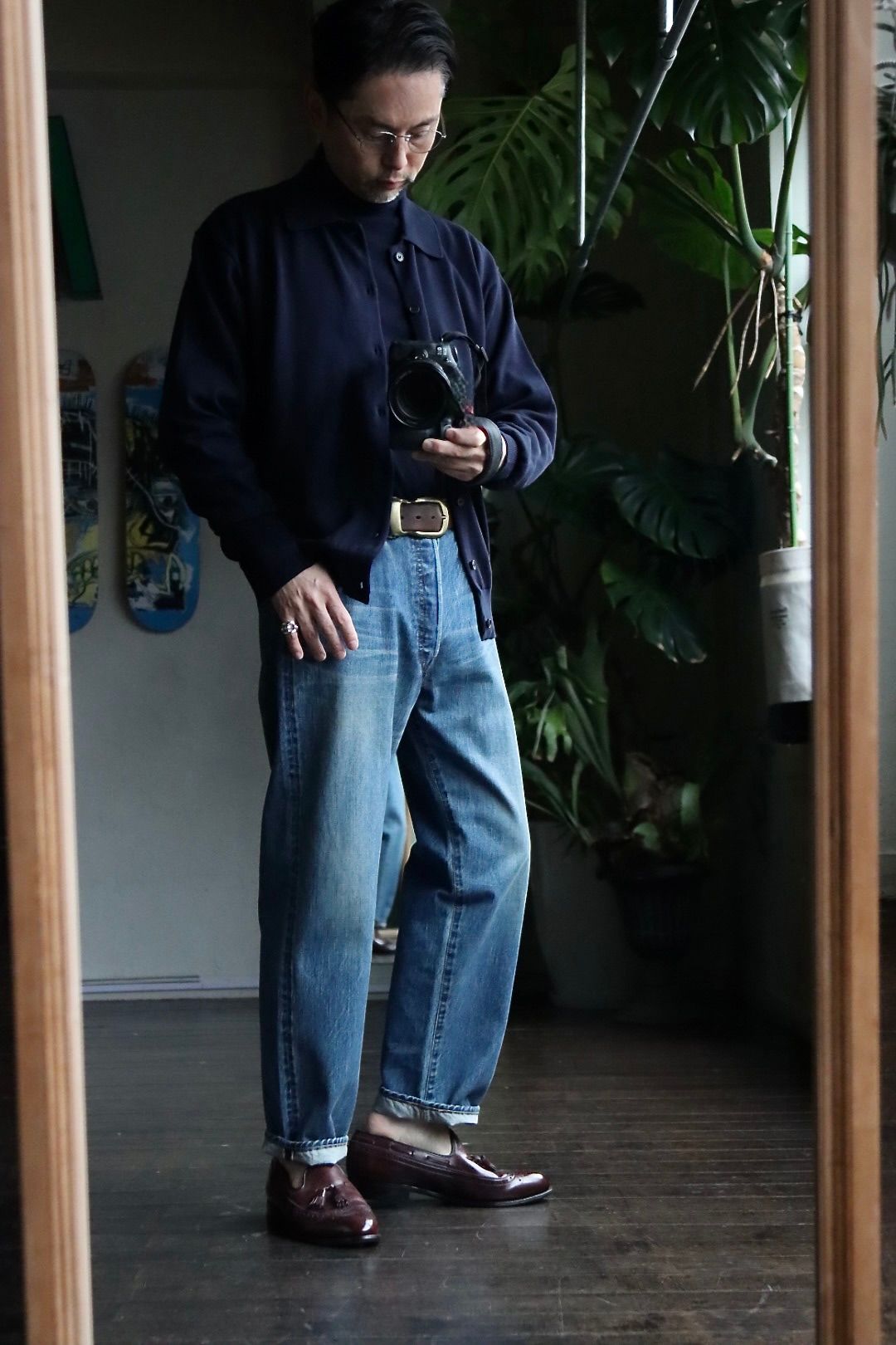 A.PRESSE - アプレッセ23SSデニム Washed Denim Pants E(23SAP